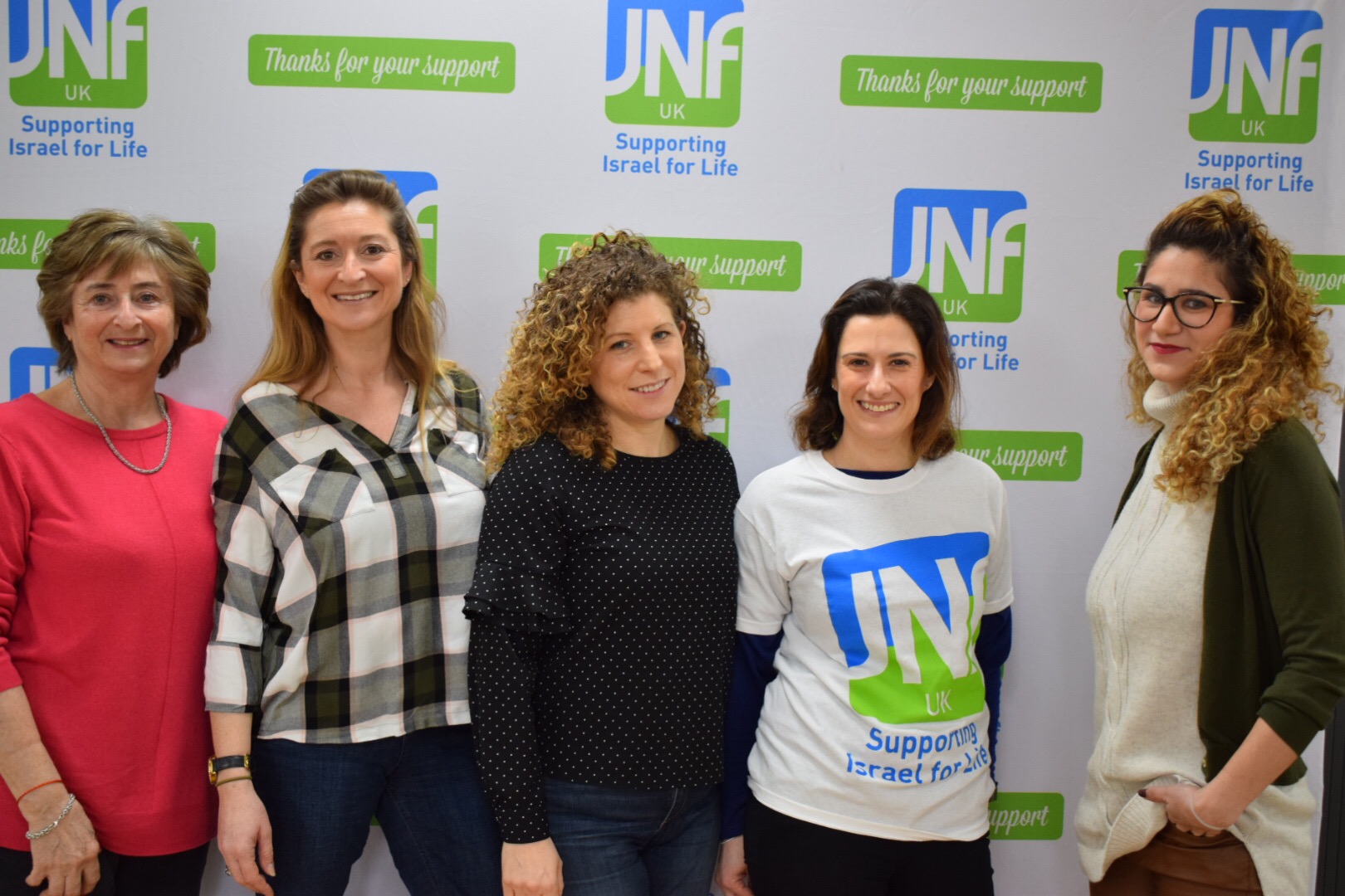 Volunteers help fundraise for JNF UK's Green Sunday initiative.