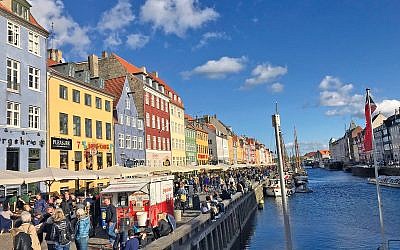 Beautiful colourful Copenhagen