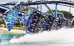 Manta Coaster at SeaWorld