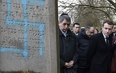 Jewish graves desecrated near Strasbourg
(Frederick Florin, Pool via AP)