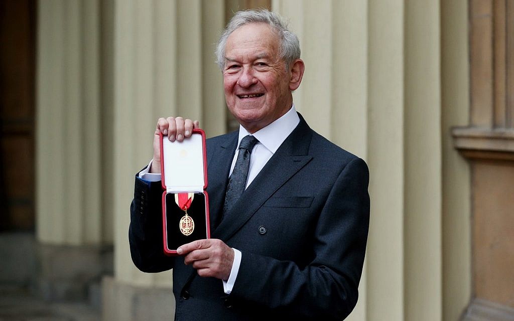 Arise Sir Simon Schama! (Source: Royal Family on Twitter)