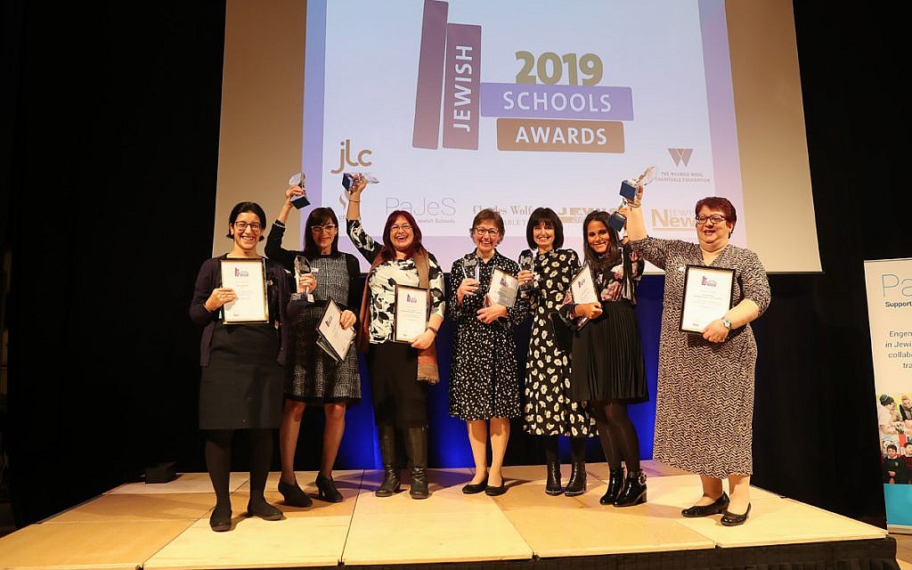 Our winners! Celebrating our top teachers at the Jewish Schools Awards (Marc Morris Photography)