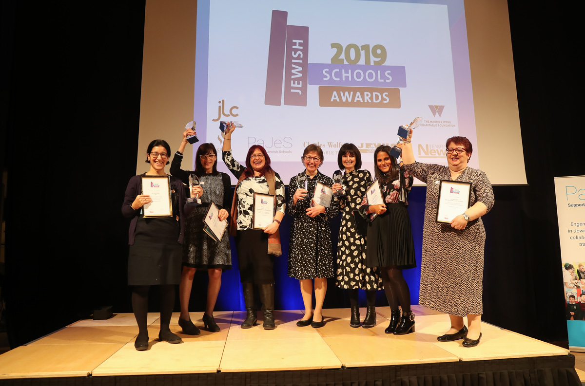 Our winners! Celebrating our top teachers at the Jewish Schools Awards (Marc Morris Photography)