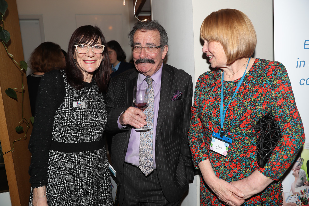 Lord Winston (centre) at the Jewish Schools Awards (Marc Morris Photography)