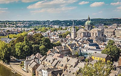 The French-speaking city of Namur in Belgium