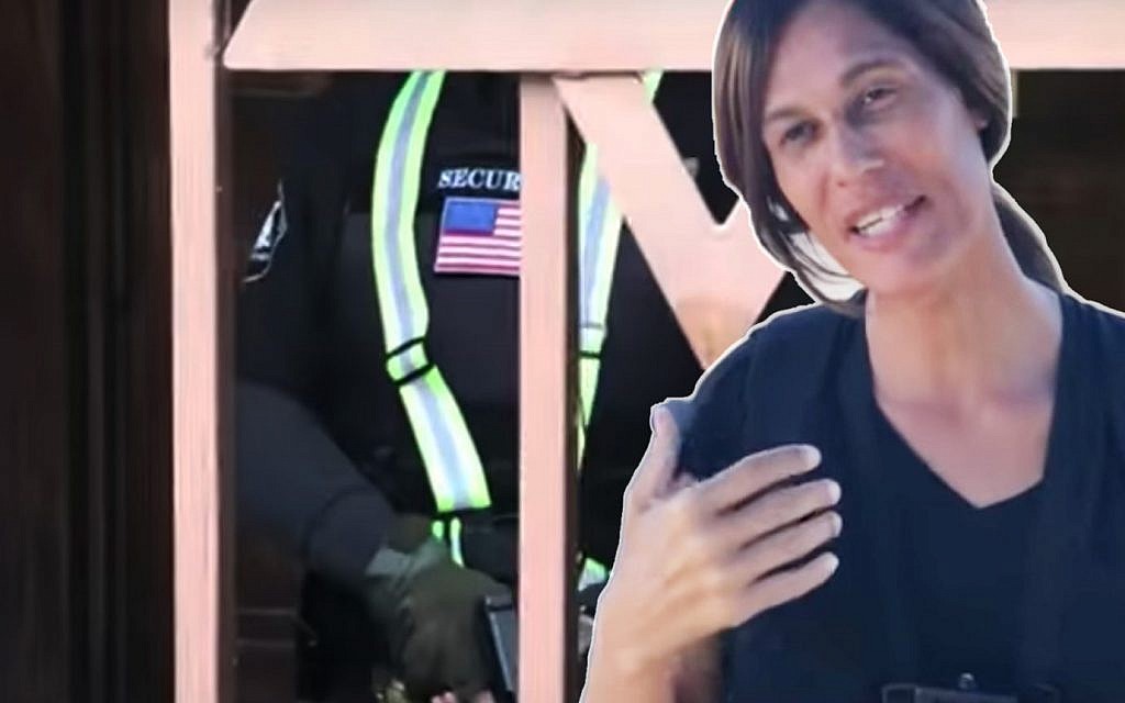 The free speech activist Fuzzy Potato was grazed by a bullet outside of a Los Angeles synagogue. (Youtube Screenshot via JTA)