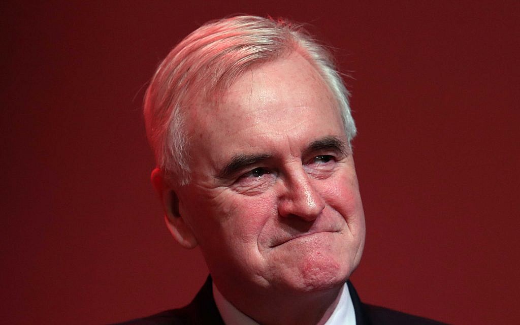 John McDonnell. Photo credit: Andrew Milligan/PA Wire