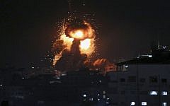 File footage of IDF strikes in Gaza (AP Photo/Adel Hana)