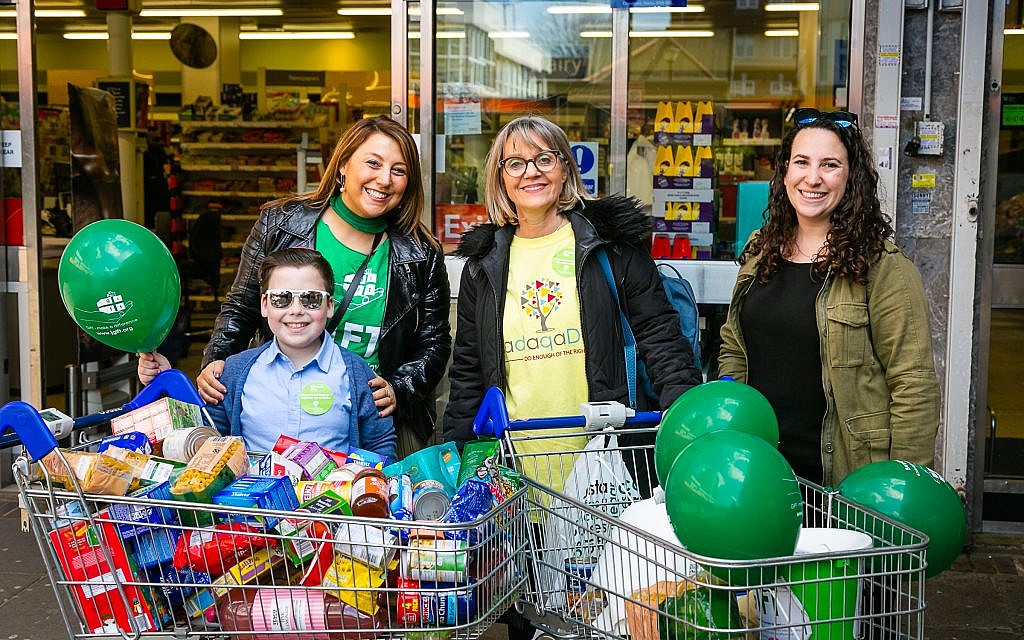 GIFT Hendon food collection with Laura Marks and Georgina Bye
