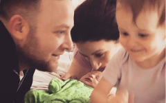 Luciana Berger named her son Zion Benjamin Manny Goldsmith (Luciana Berger on Instagram)