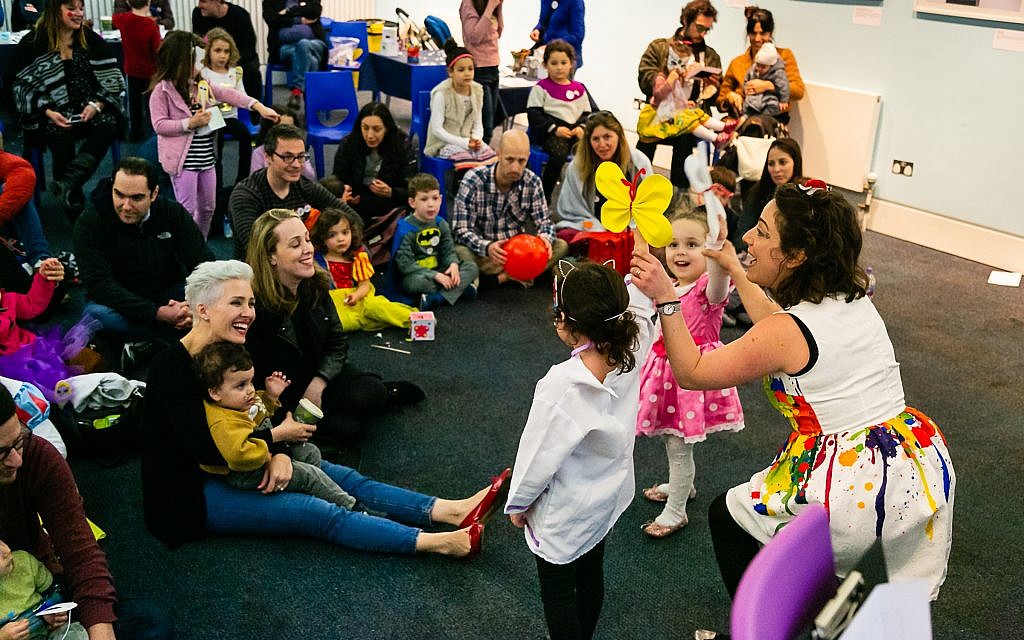 Purim and Sadaqa Day party at Jewish Museum (Yakir Zur)