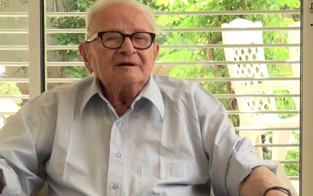 Rafi Eitan (Screenshot from Youtube)