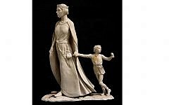 Statue of Licoricia of Winchester with her son Asser, designed by classically trained sculptor Ian Rank-Broadley Statue of Licoricia of Winchester with her son Asser, designed by classically trained sculptor Ian Rank-Broadley