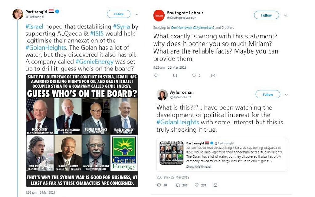 The tweet by partisan girl was seemingly defended by Ayfer Orhan