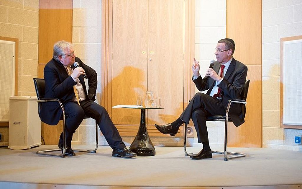 Mark Regev interviewing with Rod Liddle