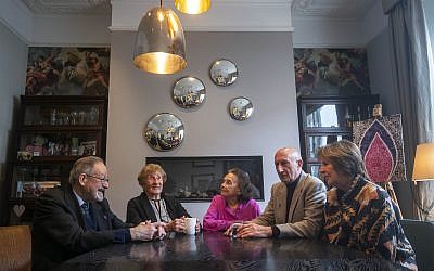 (left to right) Dr Martin Stern, Susan Pollack, Lily Ebert, Maurice Blik and Dame Penelope Wilton at the launch for Holocaust Memorial Day 2020 in London, marking the 75th anniversary of the liberation of Auschwitz. Photo credit: Victoria Jones/PA Wire