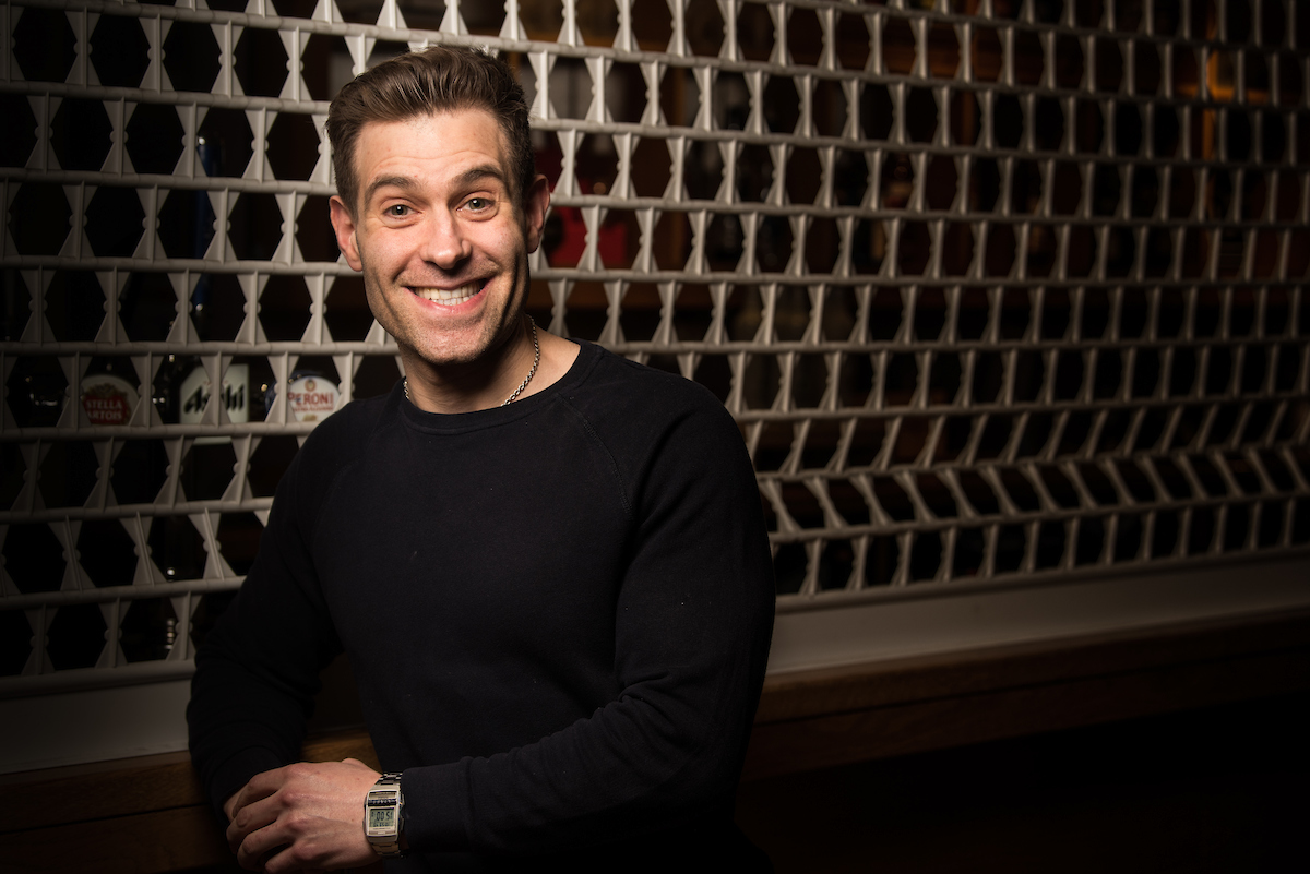 Simon Brodkin  Jokes for Jake at Elstree Studios.  (Credit: Blake Ezra Photography Ltd)