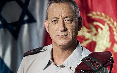 Former Chief of Staff, Lt. Gen. Benny Gantz
Autho (Credit: Wikipedia/Israel Defense Forces)