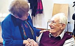 Eva Kor and Oskar Gröning Eva Kor and Oskar Gröning