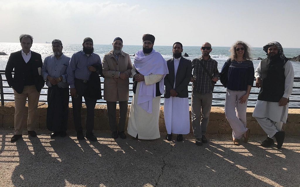 The Journey2Jerusalem delegation at the coast