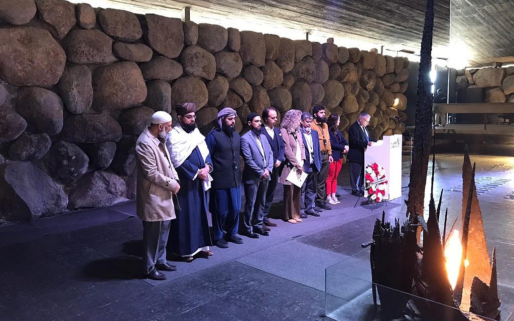 The Journey2Jerusalem delegation at Yad Vashem