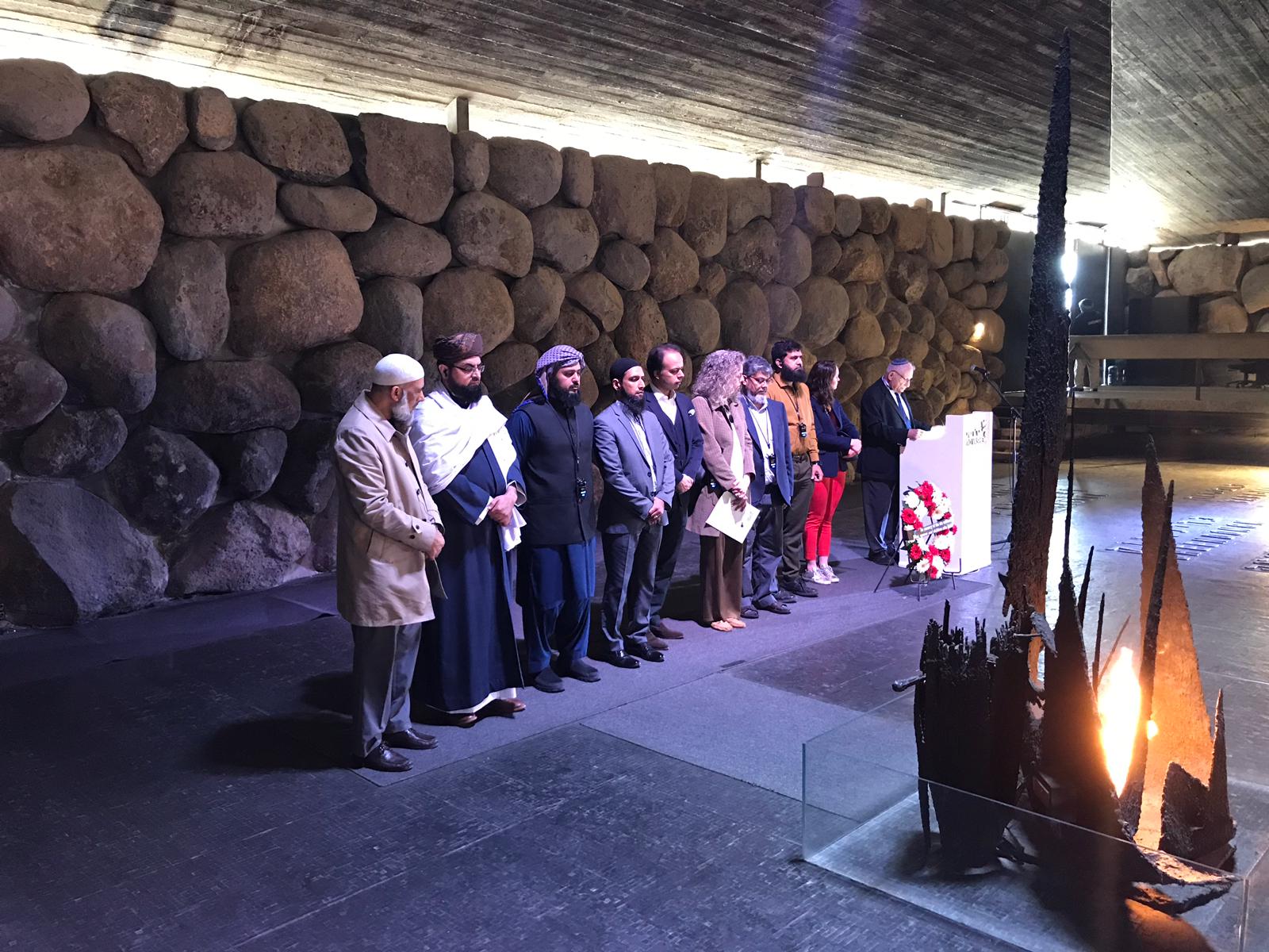 The Journey2Jerusalem delegation at Yad Vashem