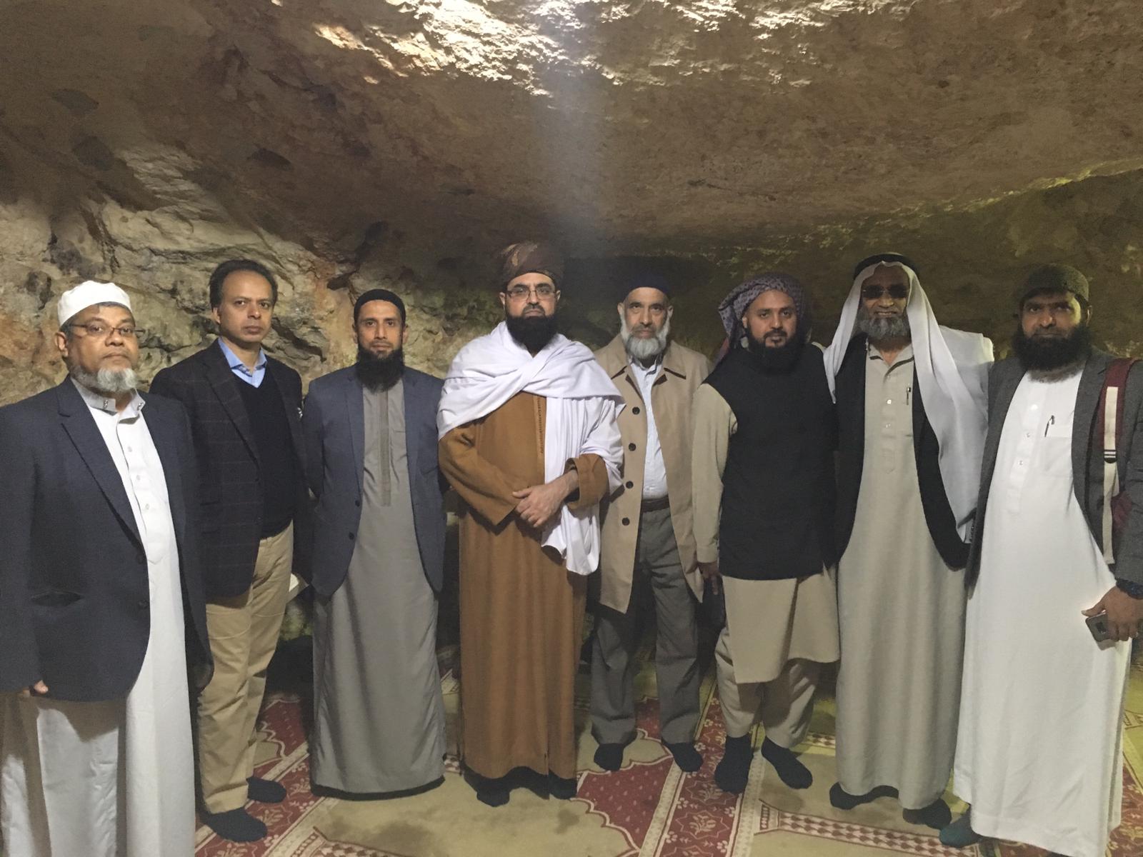 The Journey2Jerusalem delegation  at the Dome of the Rock