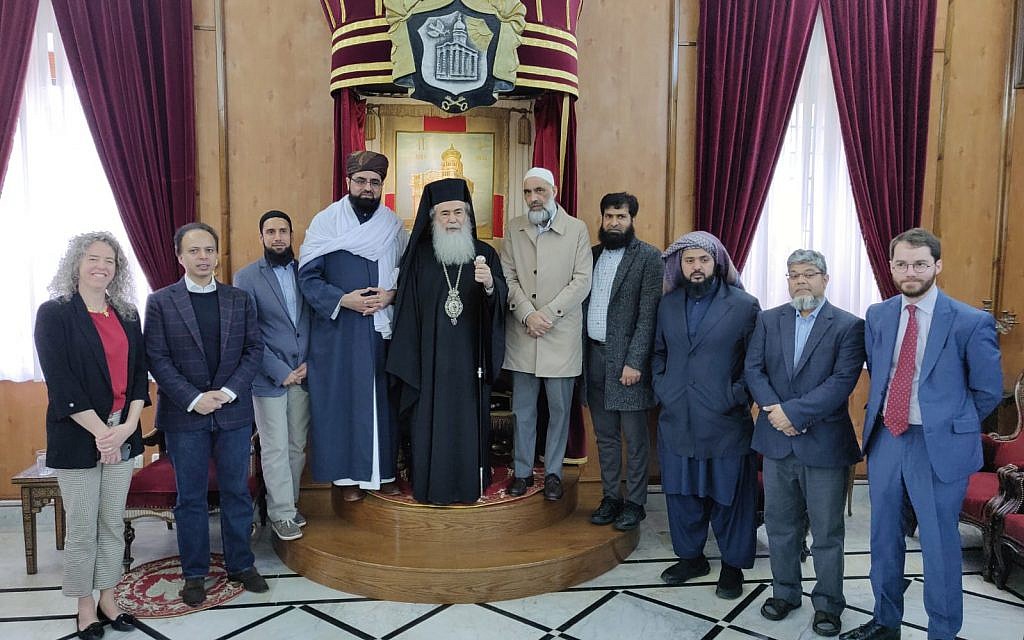 The Journey2Jerusalem delegation meets Christian leaders