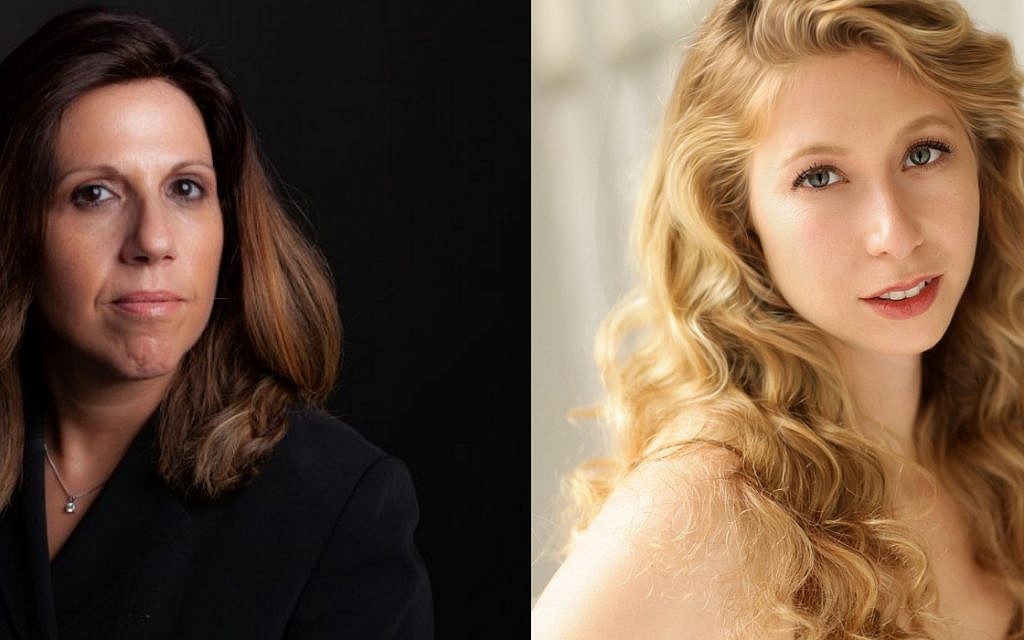 Yael Simon, left, and Annelise Bianchini, right
