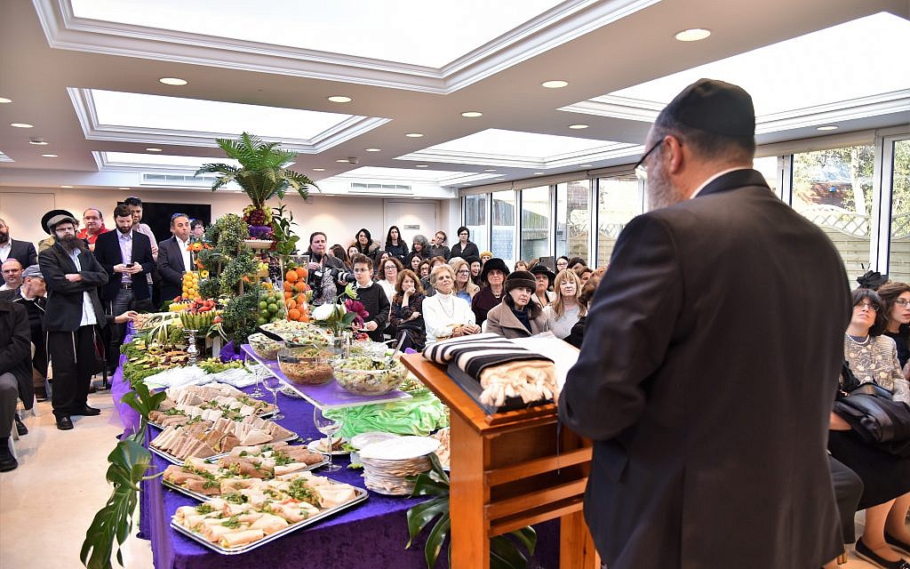 Opening of Chabad Wimbledon's new centre.