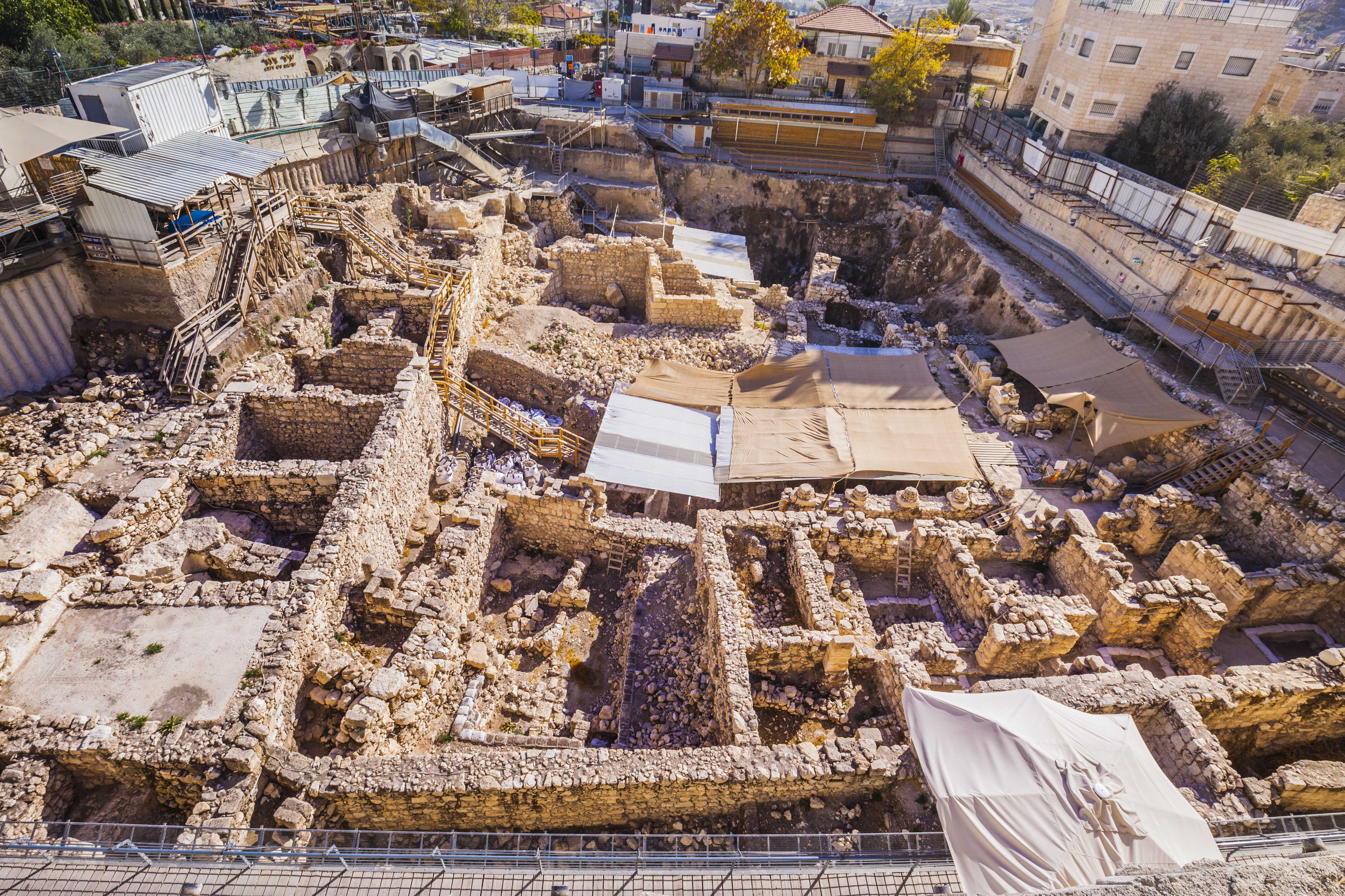 The dig site in Jerusalem. (Credit: Yoli Schwartz/Israel Antiquities Authority) The dig site in Jerusalem. (Credit: Yoli Schwartz/Israel Antiquities Authority)