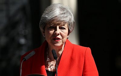 Prime Minister Theresa May announced she is standing down as Tory party leader (Yui Mok/PA Wire)