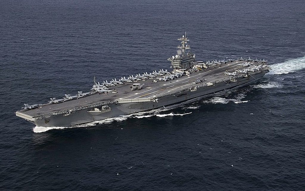 USS Abraham Lincoln (CVN 72)    (wikipedia/U.S. Navy photo by Mass Communication Specialist 3rd Class Clint Davis/Released)