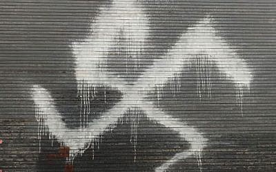 Lance Forman discovered the antisemitic graffiti on Wednesday