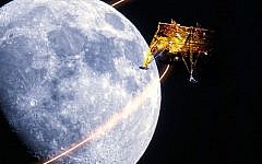 Beresheet! (Credit: SpaceIL and the Israel Aerospace Industries)