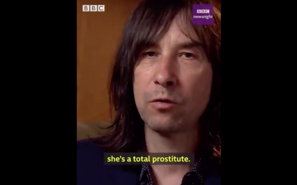 Bobby Gillespie calling Madonna a total prostitute