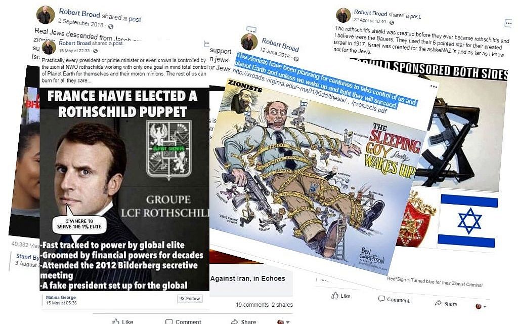 Facebook screenshots