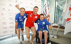 British and Israeli participants at the inaugural Veterans Games. British and Israeli participants at the inaugural Veterans Games.