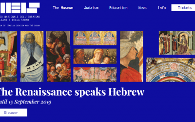 Website of  Museum of Italian Judaism and the Shoah in Ferrara