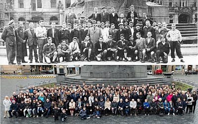 Then and Now: Prague 1945 and 2019.