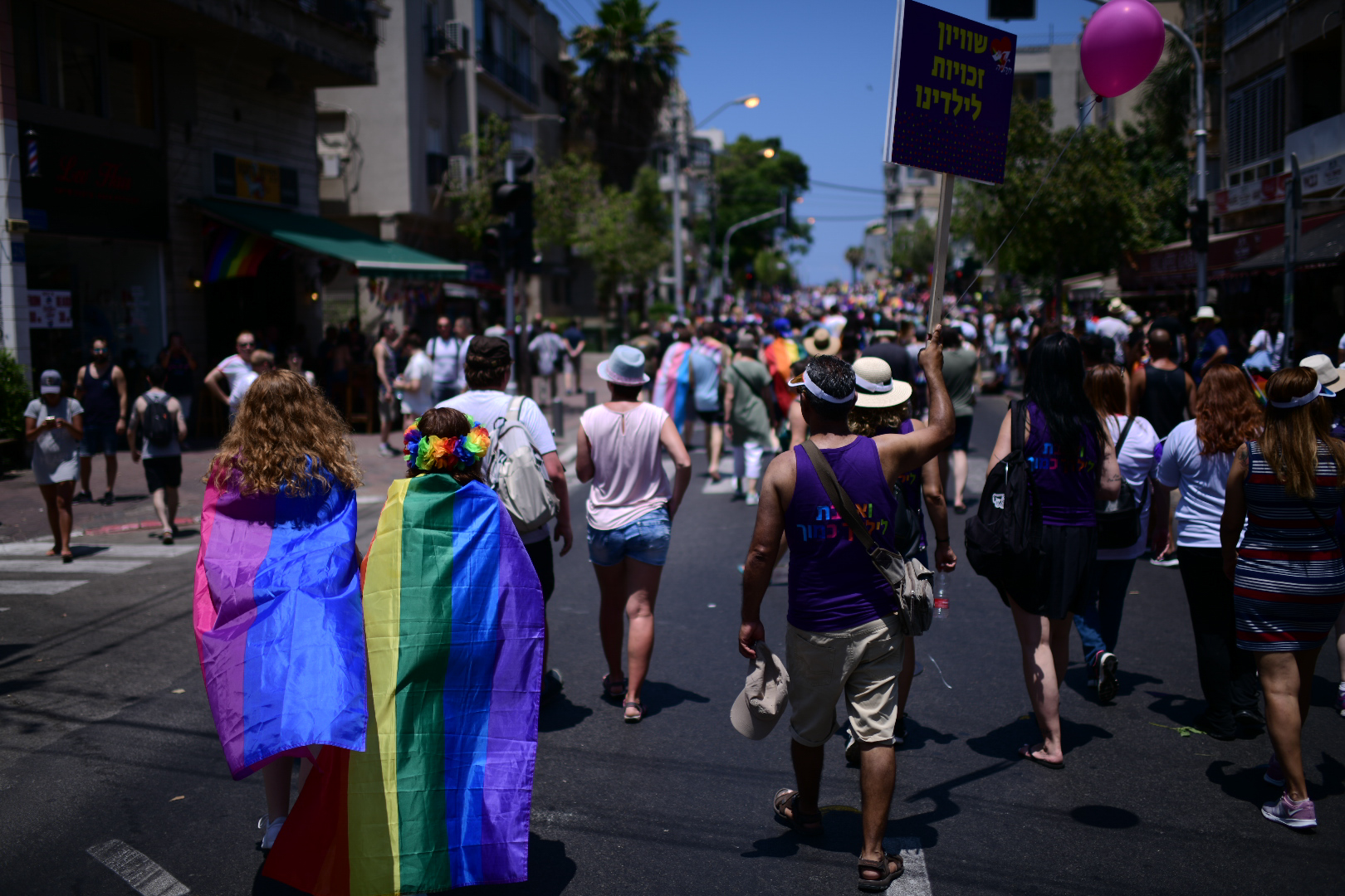 The Gay Pride parade ,Tel Aviv. June 14 2019. photo by: Tomer Neuberg-JINIPIX