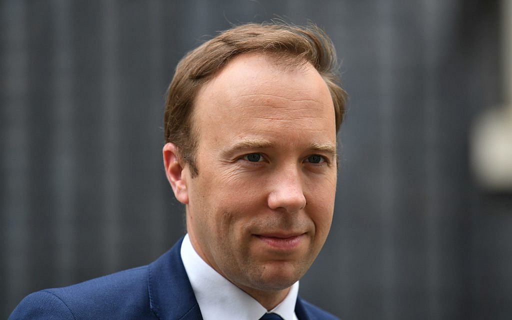 Health Secretary Matt Hancock. Photo credit: Dominic Lipinski/PA Wire