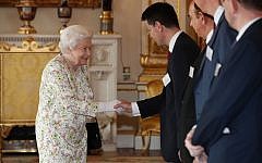 Queen Elizabeth II greets Housing Secretary James Brokenshire during a reception at Buckingham Palace, London, to celebrate the work of UK faith and belief groups in bringing local communities together. Photo credit: Jonathan Brady/PA Wire Queen Elizabeth II greets Housing Secretary James Brokenshire during a reception at Buckingham Palace, London, to celebrate the work of UK faith and belief groups in bringing local communities together. Photo credit: Jonathan Brady/PA Wire