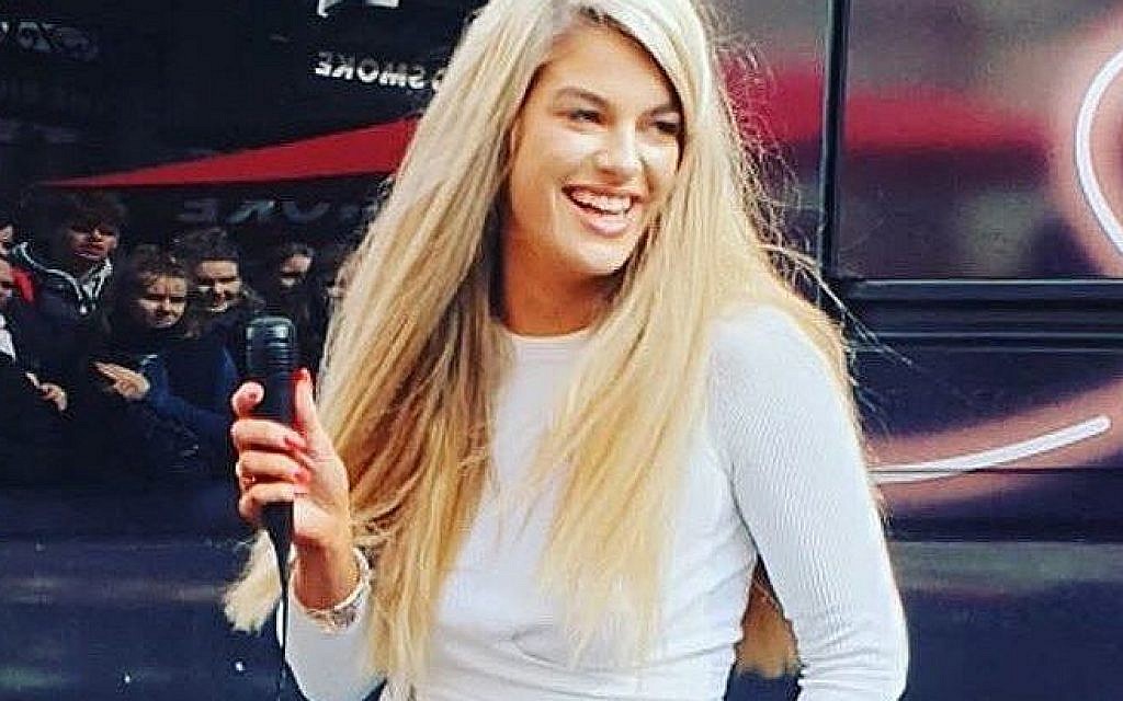 Sarah McTernan in Israel for Eurovision