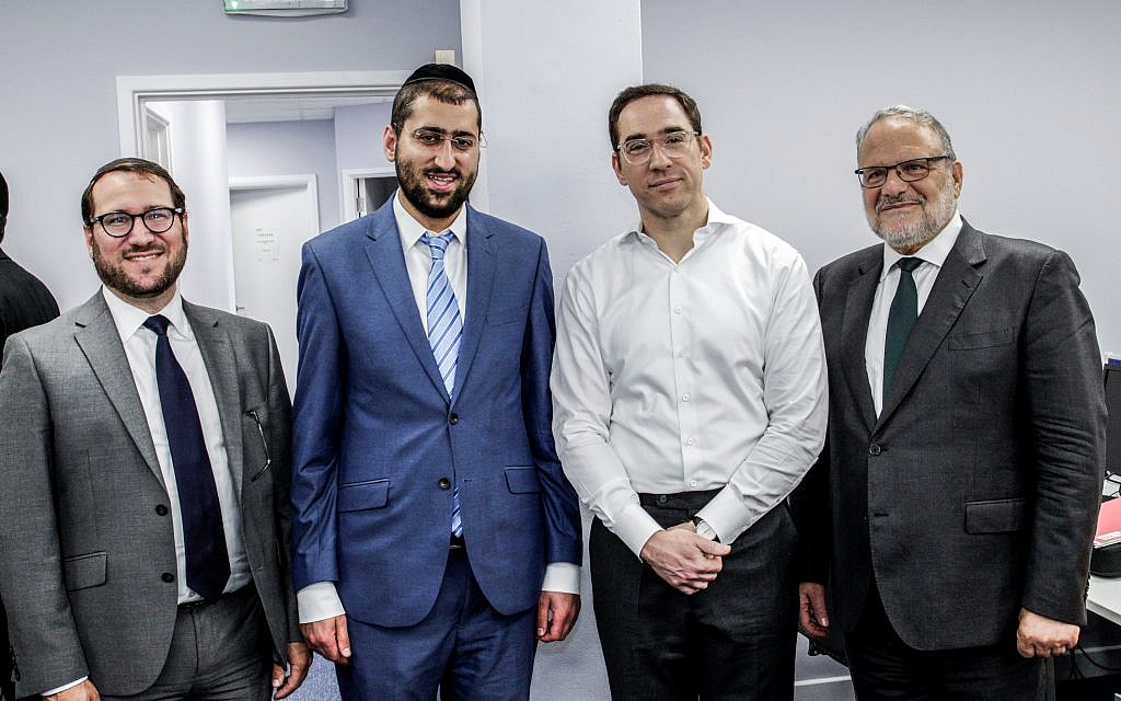 Guests at the new S&P Sephardi Community HQ in Hendon