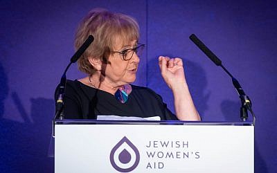 Dame Margaret Hodge, Labour MP for Barking, was the keynote speaker at the inaugural fundraising dinner for Jewish Women's Aid
