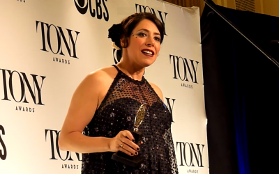 Rachel Chavkin at the Tony Awards (Youtube screenshot)
