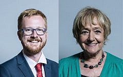 Lloyd Russell-Moyle, left, Dame Margaret Hodge, right