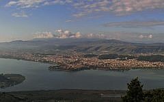 View of Lake Pamvotis and the city of Ioannina. (Wikipedia/UserAle30307) View of Lake Pamvotis and the city of Ioannina. (Wikipedia/UserAle30307)