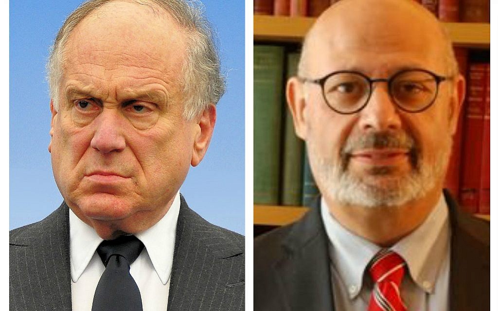 Ronald Lauder and Joel Lion